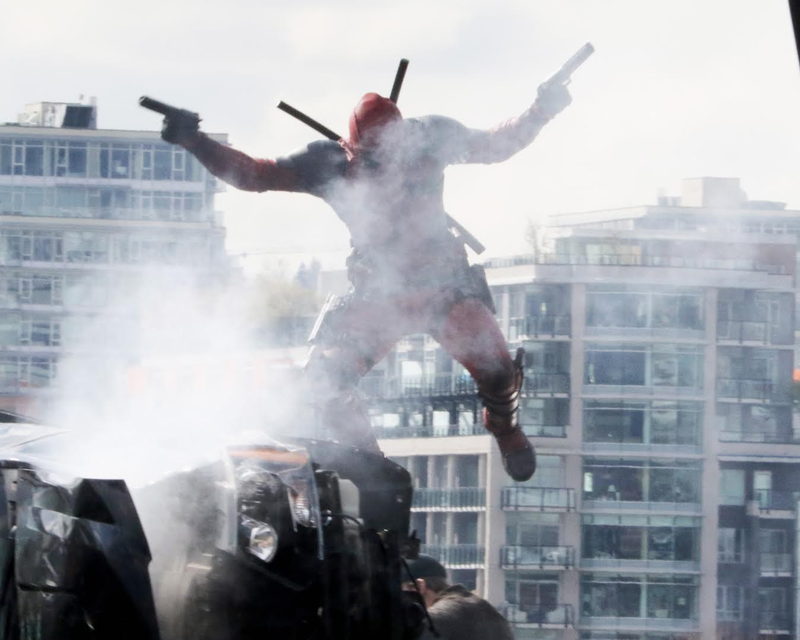 Illustration for article titled Nuevas imágenes del rodaje de Deadpool dan pistas sobre la pelĂcula